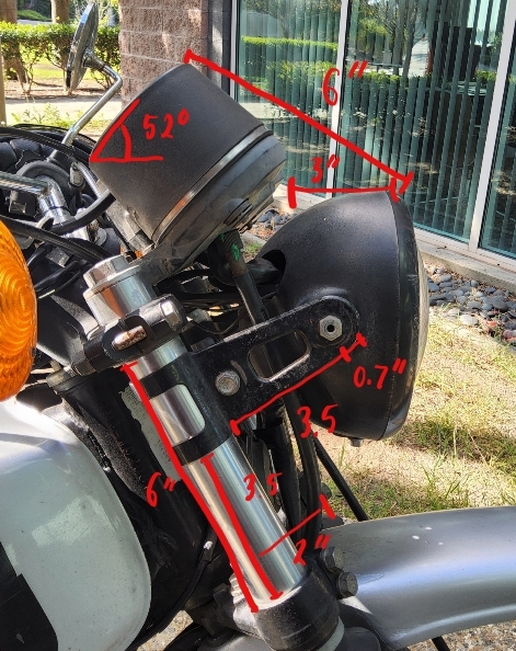Light side view measurements
